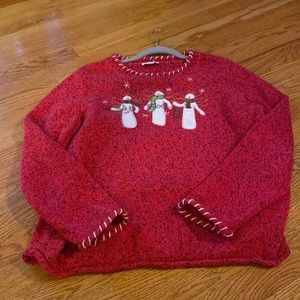 Christopher & Banks XL Christmas sweater.